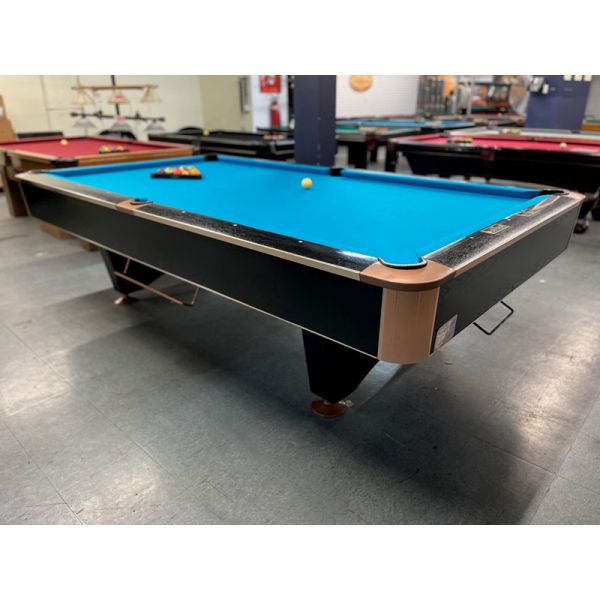 Table de style compétition 9 pieds Black Crown Canada Billard avec ardoise naturelle 