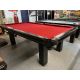 Table de billard Majestic 8 pieds Démonstrateur de plancher fini Noir munie d'ardoise 3/4 pouces Code : TABLE426MAJ8P
Fabriquée au Canada en bois massif Nord Américain et bois d'ingénierie, une ardoise naturelle de 3/4 de pouces et poches en cuir véritab