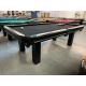 Table de billard 8 pieds Majestic Démonstrateur de plancher avec fini Noir et tapis noir Code TABLE479MAG8P
Fabriqué en bois massif Nord Américain et Européen avec ardoise naturelle 3/4 pouces, poches en cuir véritable et tapis Noir Championship Invitati